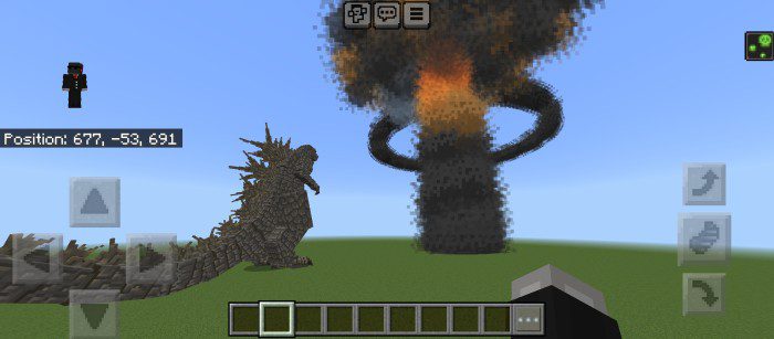 Godzilla Minus One Addon (1.20) - MCPE/Bedrock Mod 2
