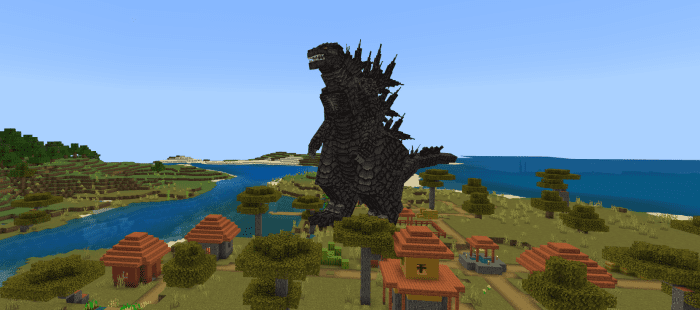 Godzilla Tyrant Addon (1.20) - MCPE/Bedrock Mod 5