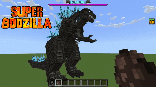 Godzilla Tyrant Addon (1.20) – MCPE/Bedrock Mod Thumbnail