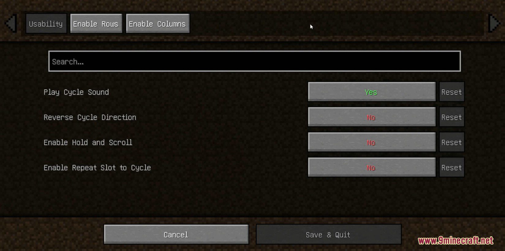 HotbarCycle Mod (1.20.1, 1.19.4) - Swap Hotbar, Swap Slot 6