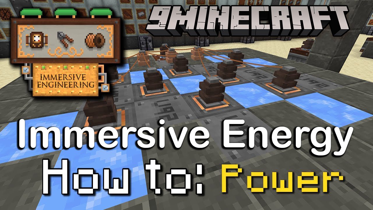 Immersive Energy Mod (1.12.2) - Power Generation 1