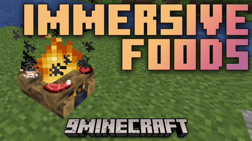 Immersive Foods Mod (1.20.4, 1.19.4) –  Feast Your Senses, Discover Culinary Delights Thumbnail