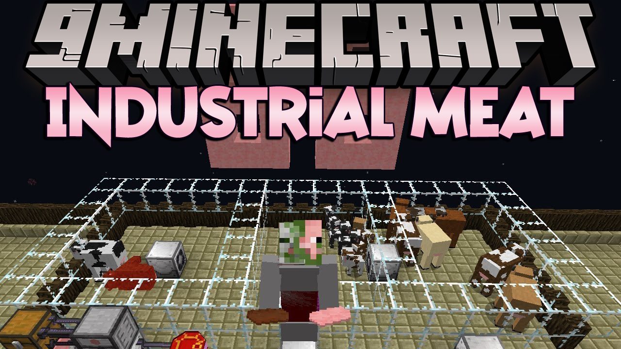 Industrial Meat Mod (1.16.5, 1.12.2) - Meat Processing 1