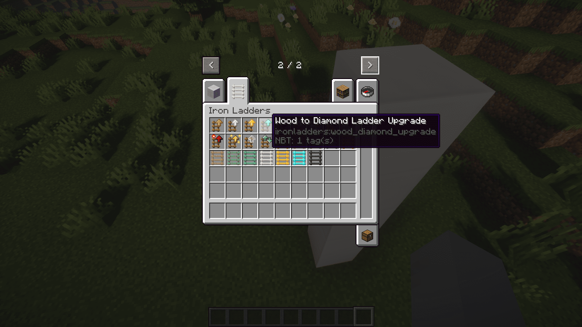 Iron Ladders Mod (1.21, 1.20.1) - New Faster Ladders 6