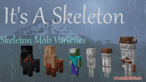 It’s A Skeleton Resource Pack (1.20.6, 1.20.1) – Texture Pack Thumbnail