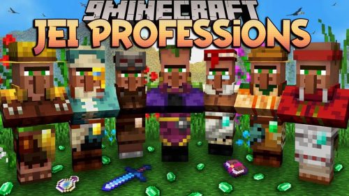 JEI Professions Mod (1.16.5, 1.15.2) – Viewing Villager Profession Job Sites Thumbnail