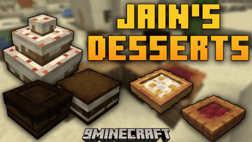 Jain’s Desserts Mod (1.20.4, 1.19.4) – Sweeten Your Minecraft World, A Taste Of Jain’s Desserts Thumbnail