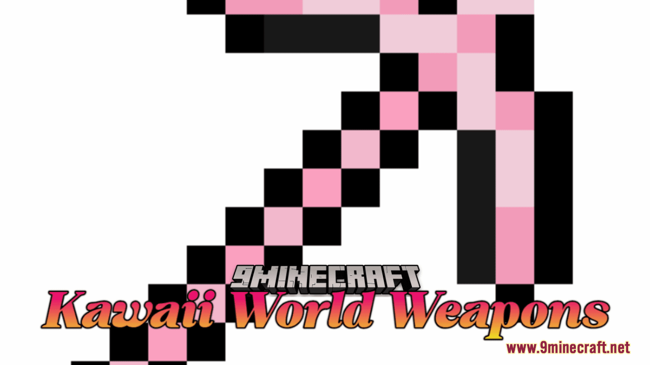 Kawaii World Weapons Resource Pack (1.20.4, 1.19.4) - Texture Pack 1