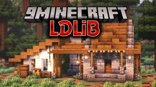 LDLib Mod (1.21, 1.20.1) – Custom Rendering, Modular GUI Thumbnail