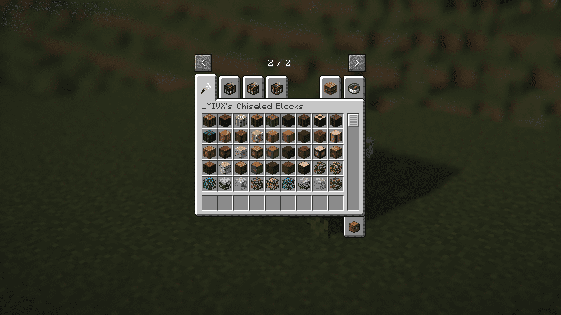 LYIVX's Chiseled Blocks Mod (1.20.1) - Chiseled Block Variants For LYIVX's Furniture Mod 6