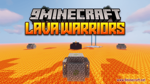 Lava Warriors Map (1.20.6, 1.20.1) – A Fiery Twist Thumbnail