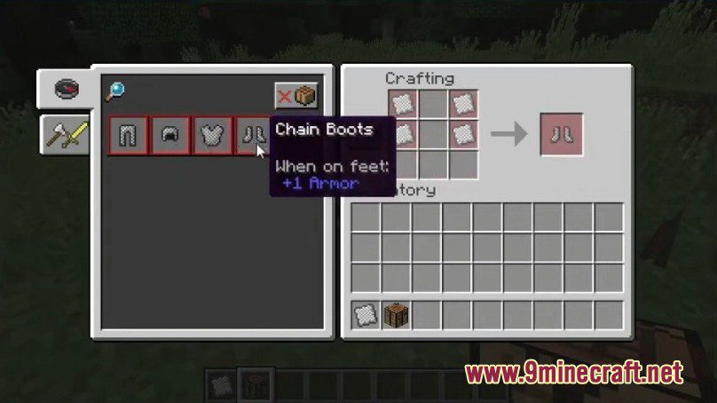 Leos Craftable Chainmail Mod (1.15.2, 1.12.2) - Recipes for Chainmail Armor 5