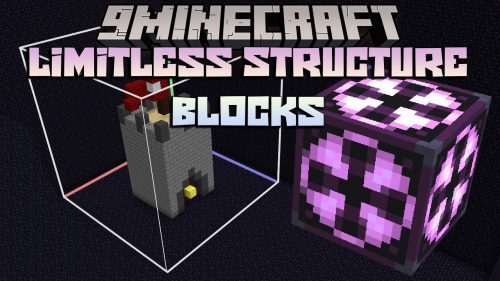 Limitless Structure Blocks Mod (1.12.2) – Remove Structure Block Size Limits Thumbnail