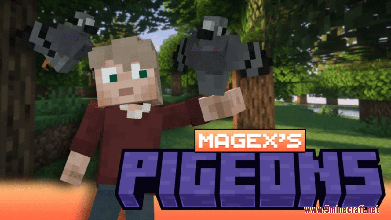 Magex's Pigeons Resource Pack (1.20.6, 1.20.1) - Texture Pack 1