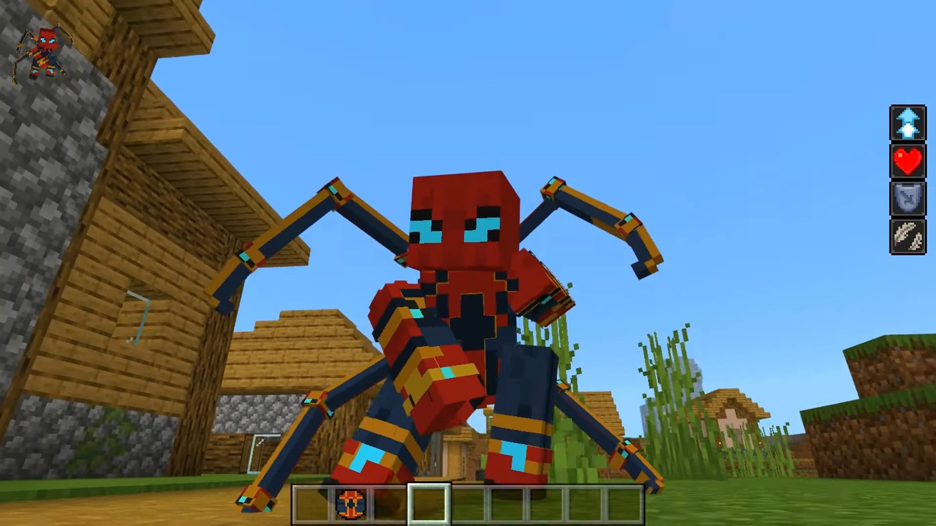 Marvel vs DC Superheroes Addon (1.20) - MCPE/Bedrock Mod 12