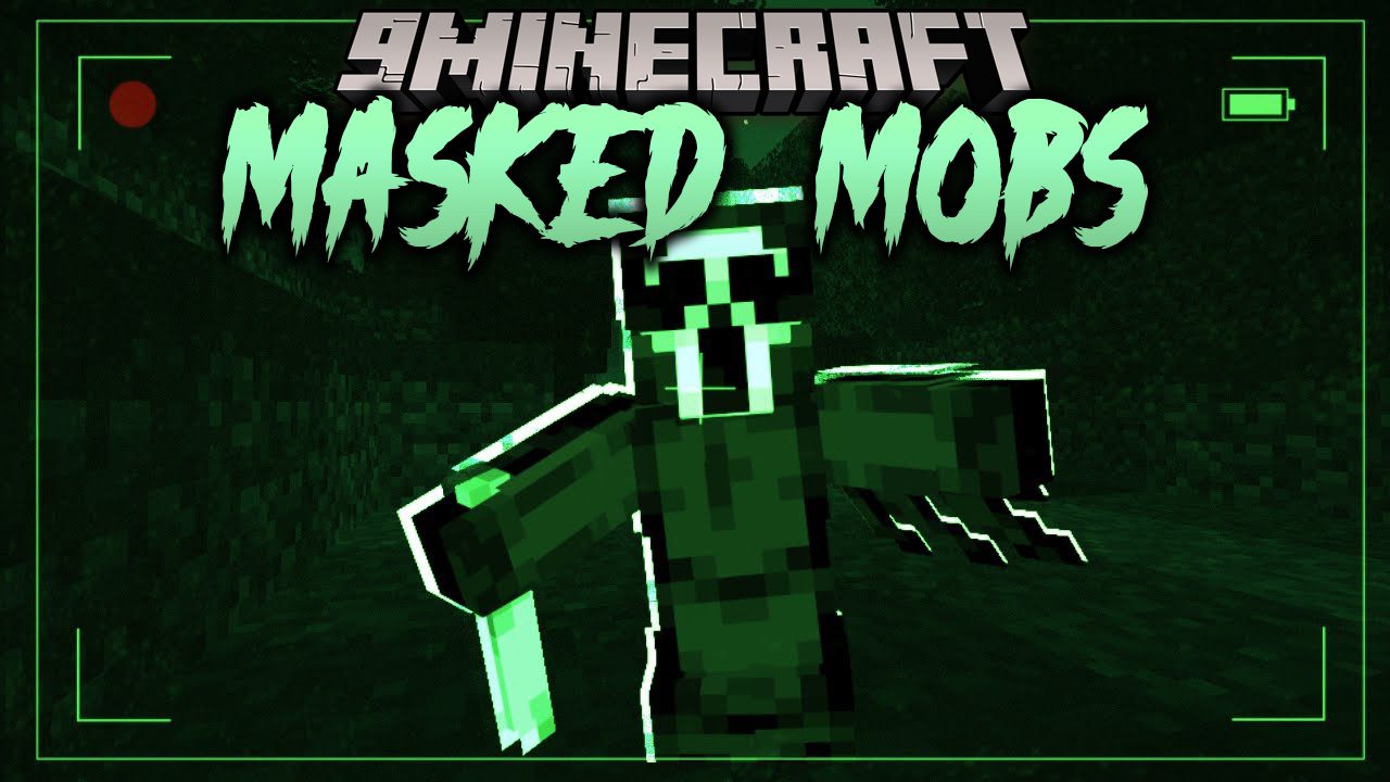 Masked Mobs Mod (1.20.1) - Ghost Face 1