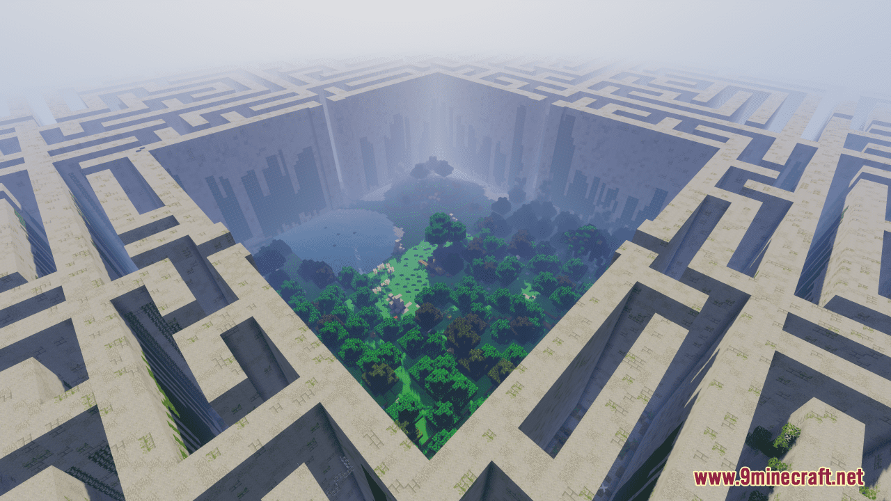 Mazescapist Map (1.20.4, 1.19.4) - Maze Runner Inspired CTM 2