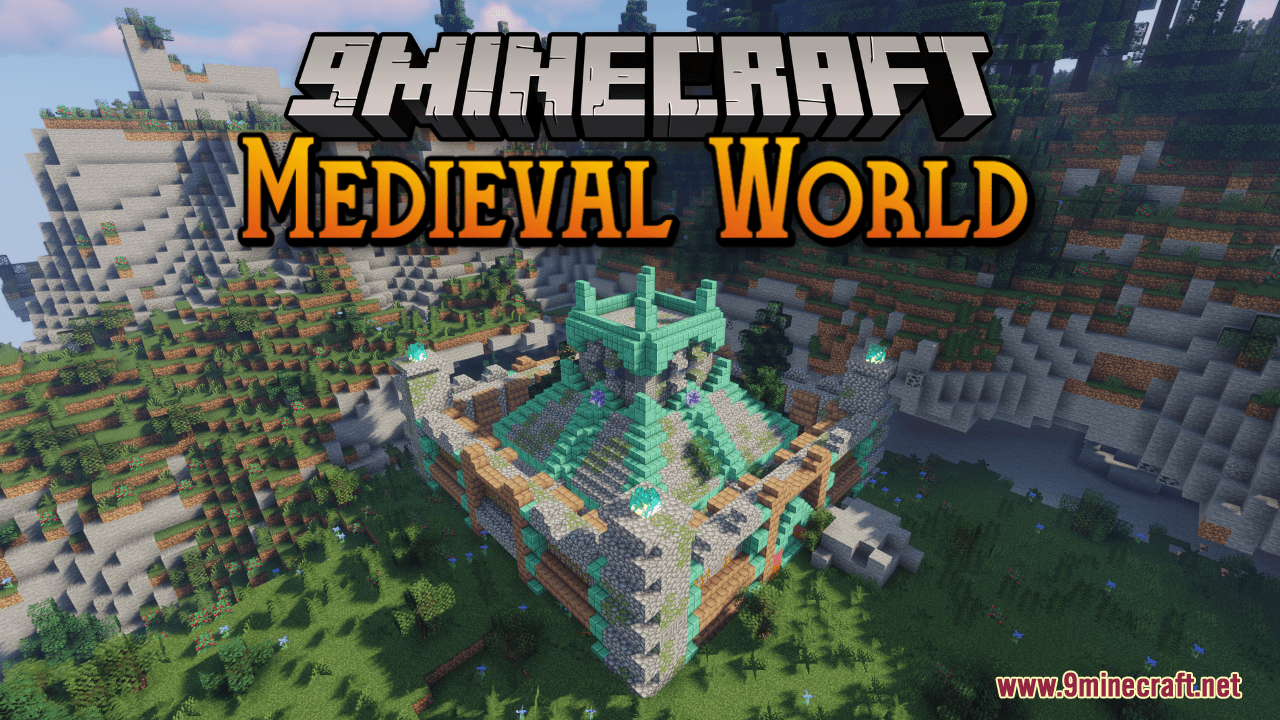 Medieval World Map (1.21.1, 1.20.1) - Added Arc Lost Temple 1