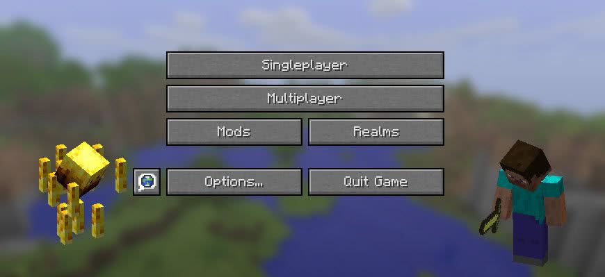 Menu Mobs Mod (1.12.2) - Random Mob on The In-Game Menus 6