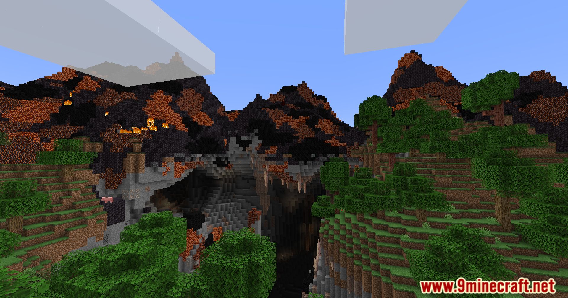 Mine World Mod (1.20.4, 1.19.4) - Journeying Through MineWorld's Vast Realms 12