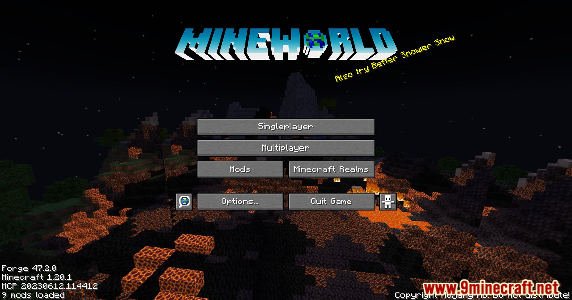 Mine World Mod (1.20.4, 1.19.4) - Journeying Through MineWorld's Vast Realms 3