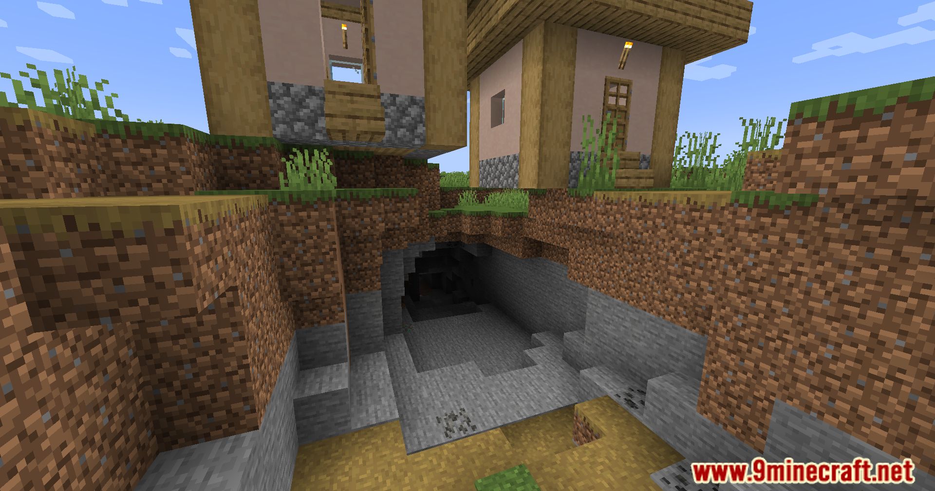 Mine World Mod (1.20.4, 1.19.4) - Journeying Through MineWorld's Vast Realms 7