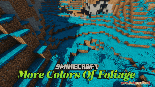 More Colors Of Foliage Resource Pack (1.20.6, 1.20.1) – Texture Pack Thumbnail