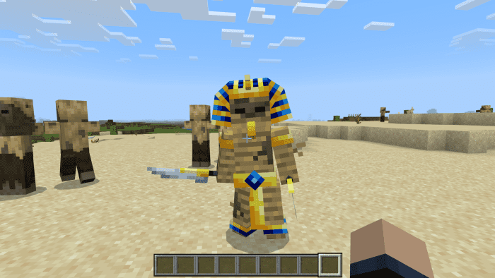 Mummy Boss Addon (1.20) - MCPE/Bedrock Mod 3