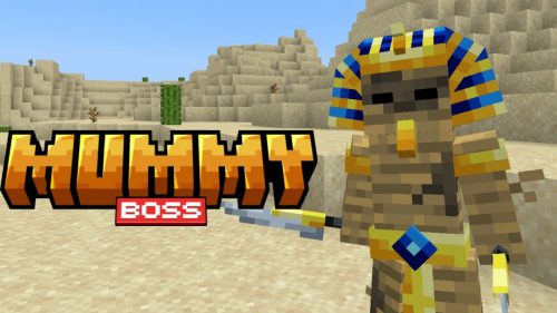 Mummy Boss Addon (1.20) – MCPE/Bedrock Mod Thumbnail