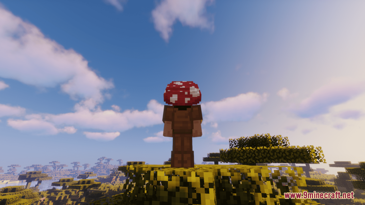 Mushroom Cap Hat Resource Pack (1.20.4, 1.19.4) - Texture Pack 3