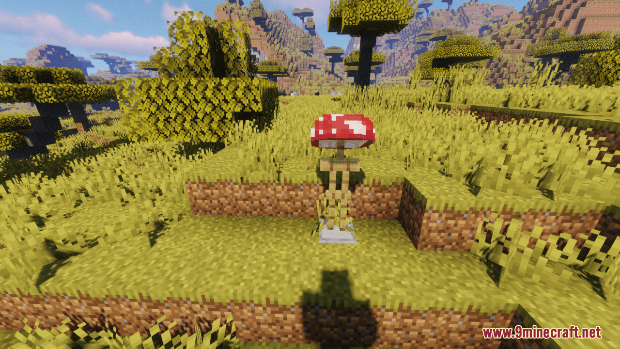 Mushroom Cap Hat Resource Pack (1.20.4, 1.19.4) - Texture Pack 6