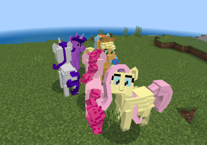 My Little Pony Addon (1.20) - MCPE/Bedrock Mod 2