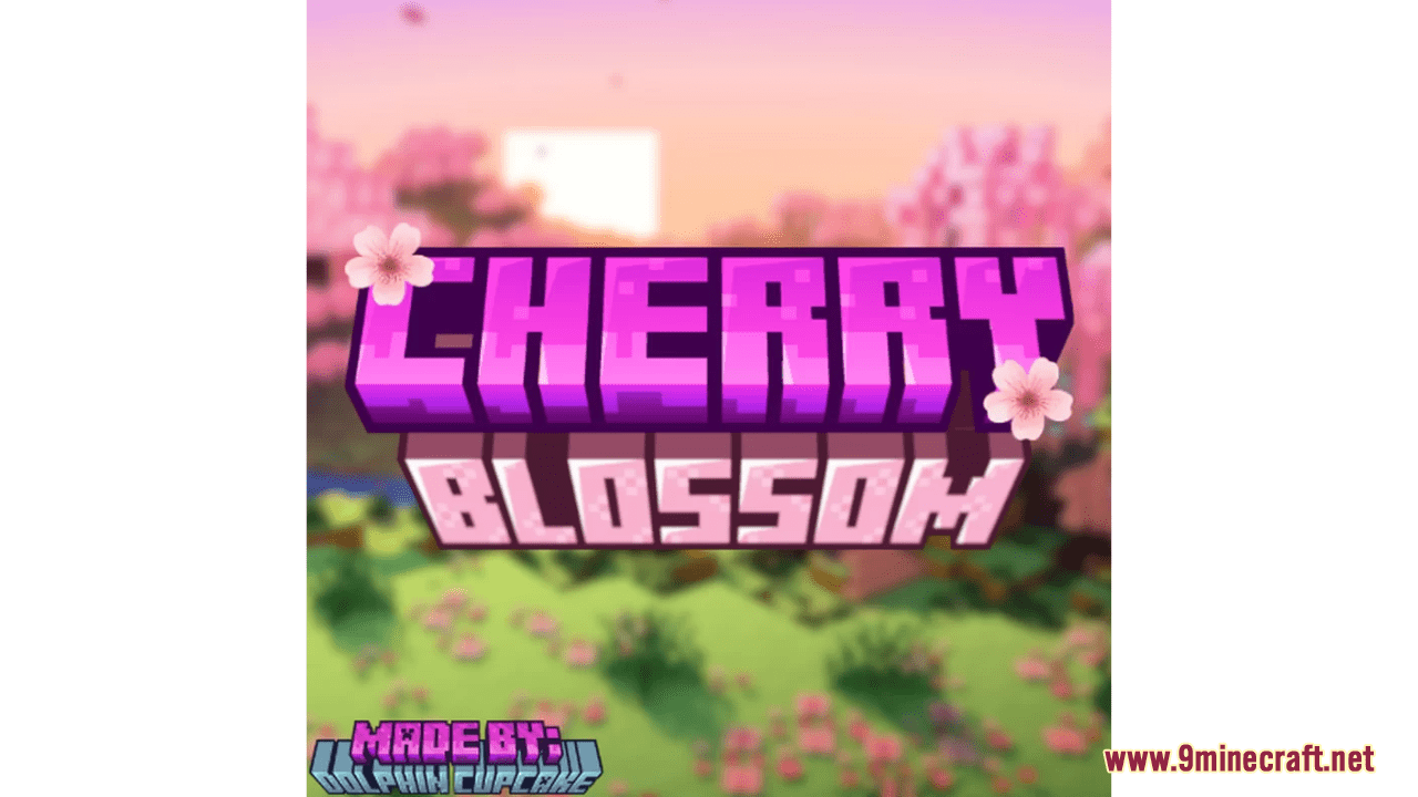 Netherite to Cherry Blossom Resource Pack (1.20.4, 1.19.4) - Texture Pack 1