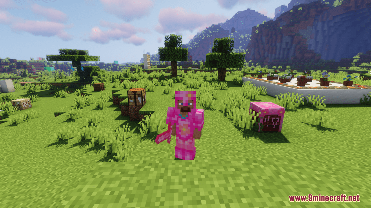 Netherite to Cherry Blossom Resource Pack (1.20.4, 1.19.4) - Texture Pack 12