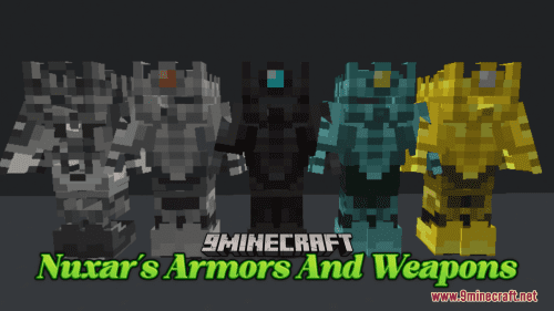 Nuxar´s Armors And Weapons Resource Pack (1.20.4, 1.19.4) – Texture Pack Thumbnail