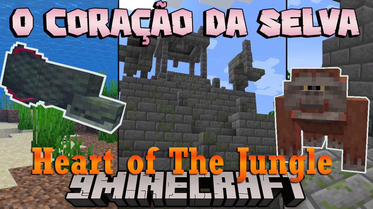 O Coração da Selva Mod (1.19.4) - The Heart of The Jungle 1