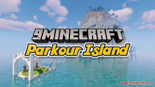 Parkour Island Map (1.20.4, 1.19.4) – A Spiraling Challenge Thumbnail