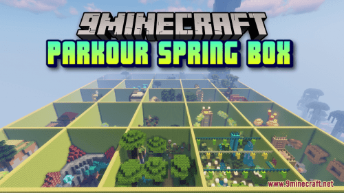 Parkour Spring Box Map (1.21.1, 1.20.1) – Conquer the Seasonal Challenge Thumbnail