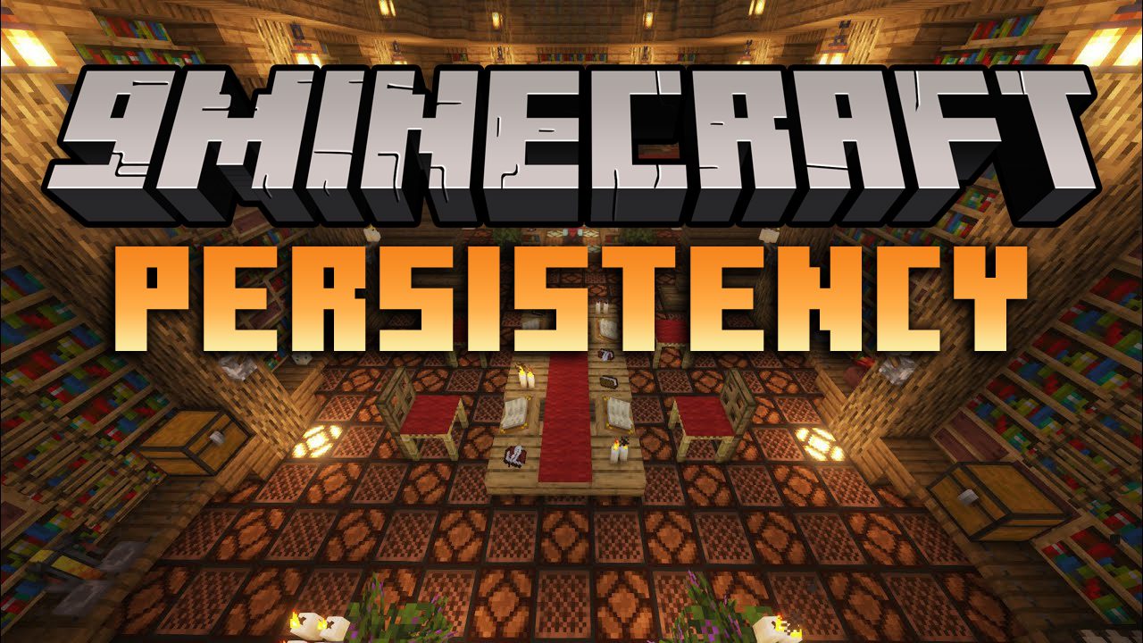 Persistency Mod (1.12.2) - Library to Aid Data Persistency 1