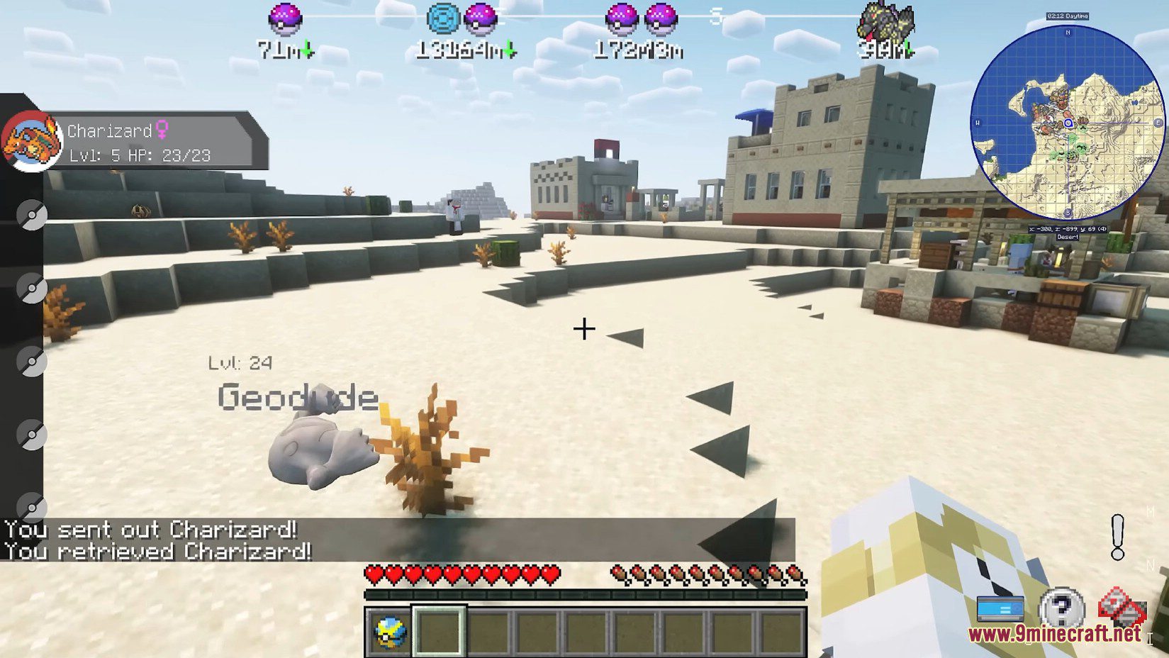 PokeHud Mod (1.20.1, 1.16.5) - Pixelmon Hud Addon 4