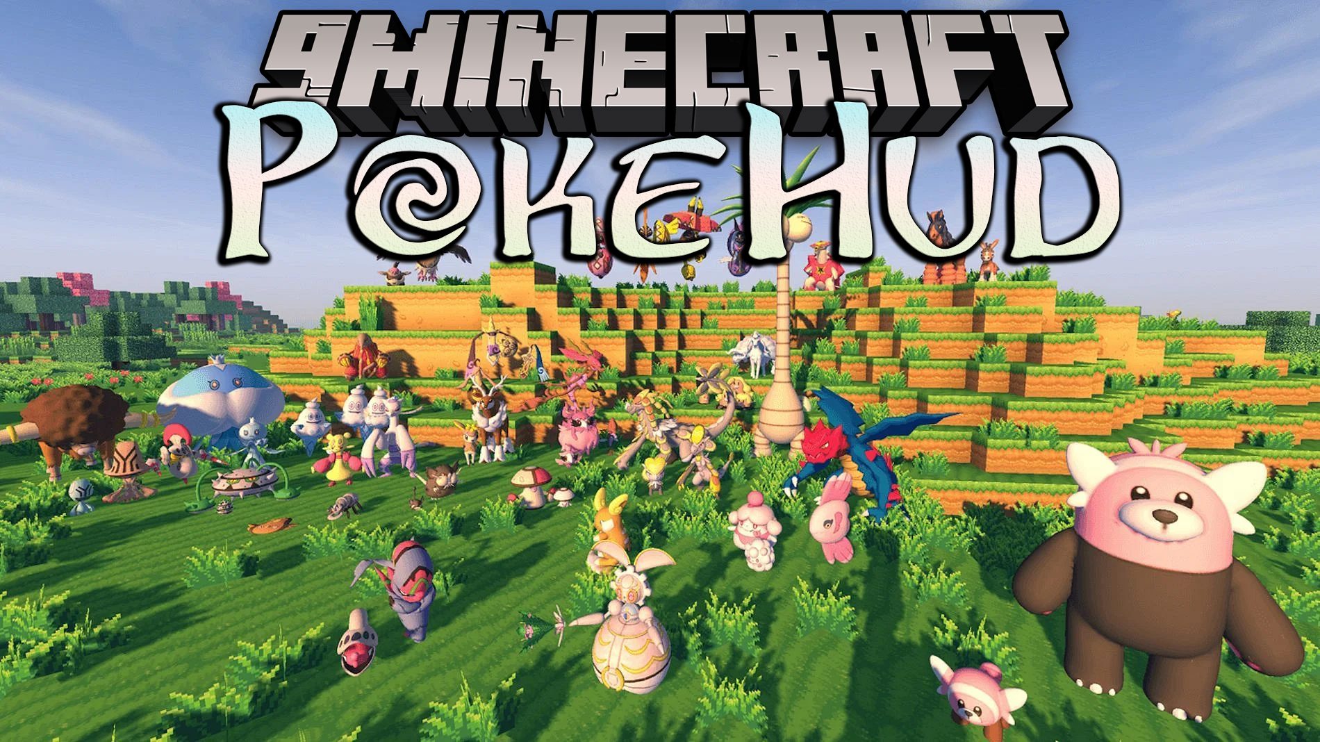 PokeHud Mod (1.20.1, 1.16.5) - Pixelmon Hud Addon 1