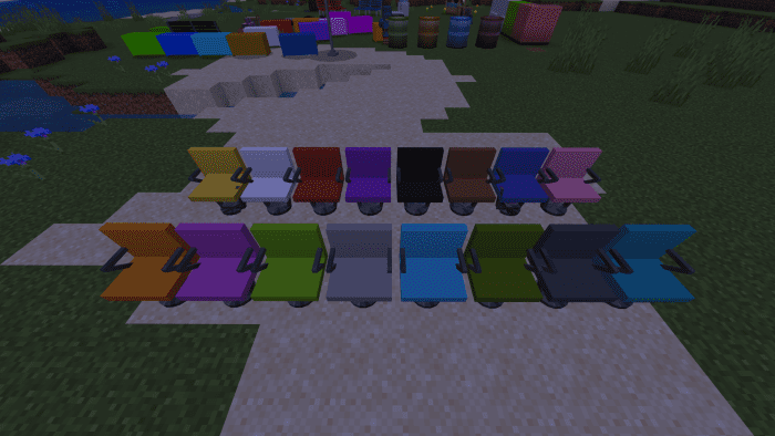 Props and Furnitures Addon (1.20) - MCPE/Bedrock Mod 20