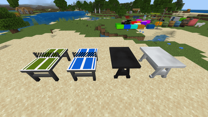 Props and Furnitures Addon (1.20) - MCPE/Bedrock Mod 22