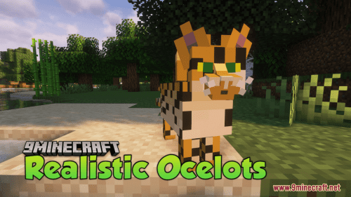Realistic Ocelots Resource Pack (1.20.4, 1.19.4) – Texture Pack Thumbnail