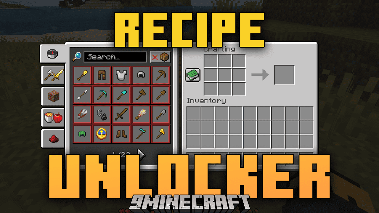 Recipe Unlocker Mod (1.20.4, 1.19.4) - Never Forget A Recipe Again 1