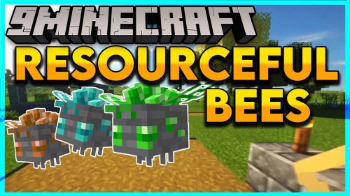 Resourceful Bees Mod (1.19.2, 1.16.5) – Creating Highly Customized Bees Thumbnail