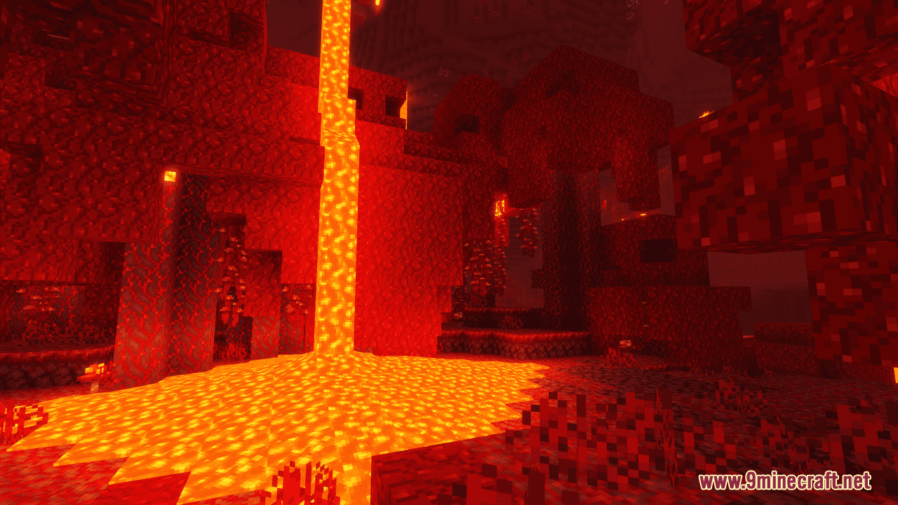 Rising 2 Map (1.21.1, 1.20.1) - Nether Survival 4