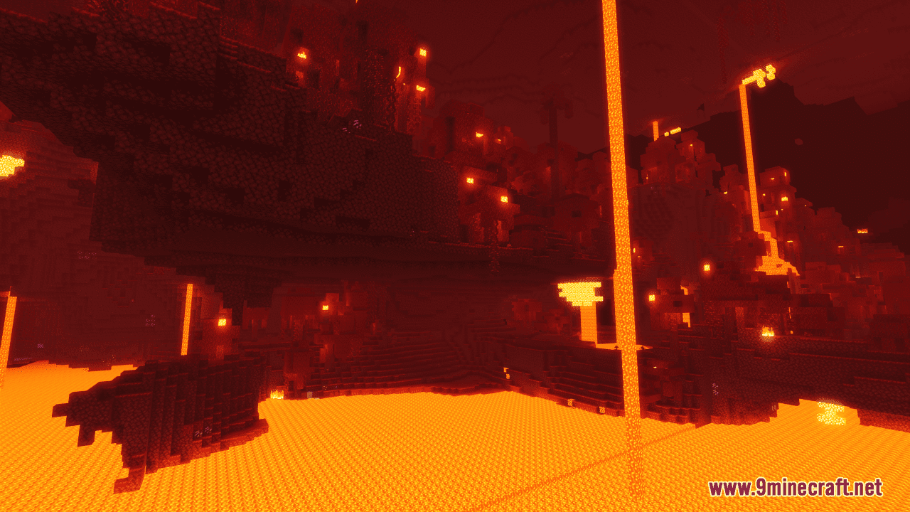 Rising 2 Map (1.21.1, 1.20.1) - Nether Survival 5