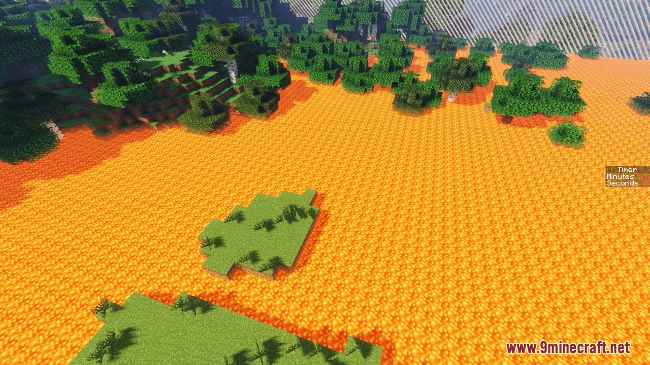 Rising Map (1.21.1, 1.20.1) - Every Minute, Lava Rises 6