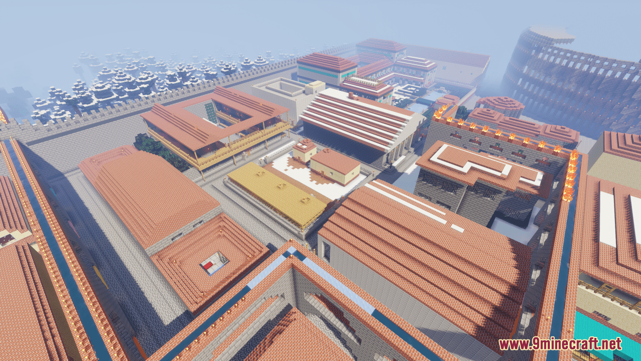 Roman City Map (1.21.1, 1.20.1) - 1:1 Scale Recreation 4